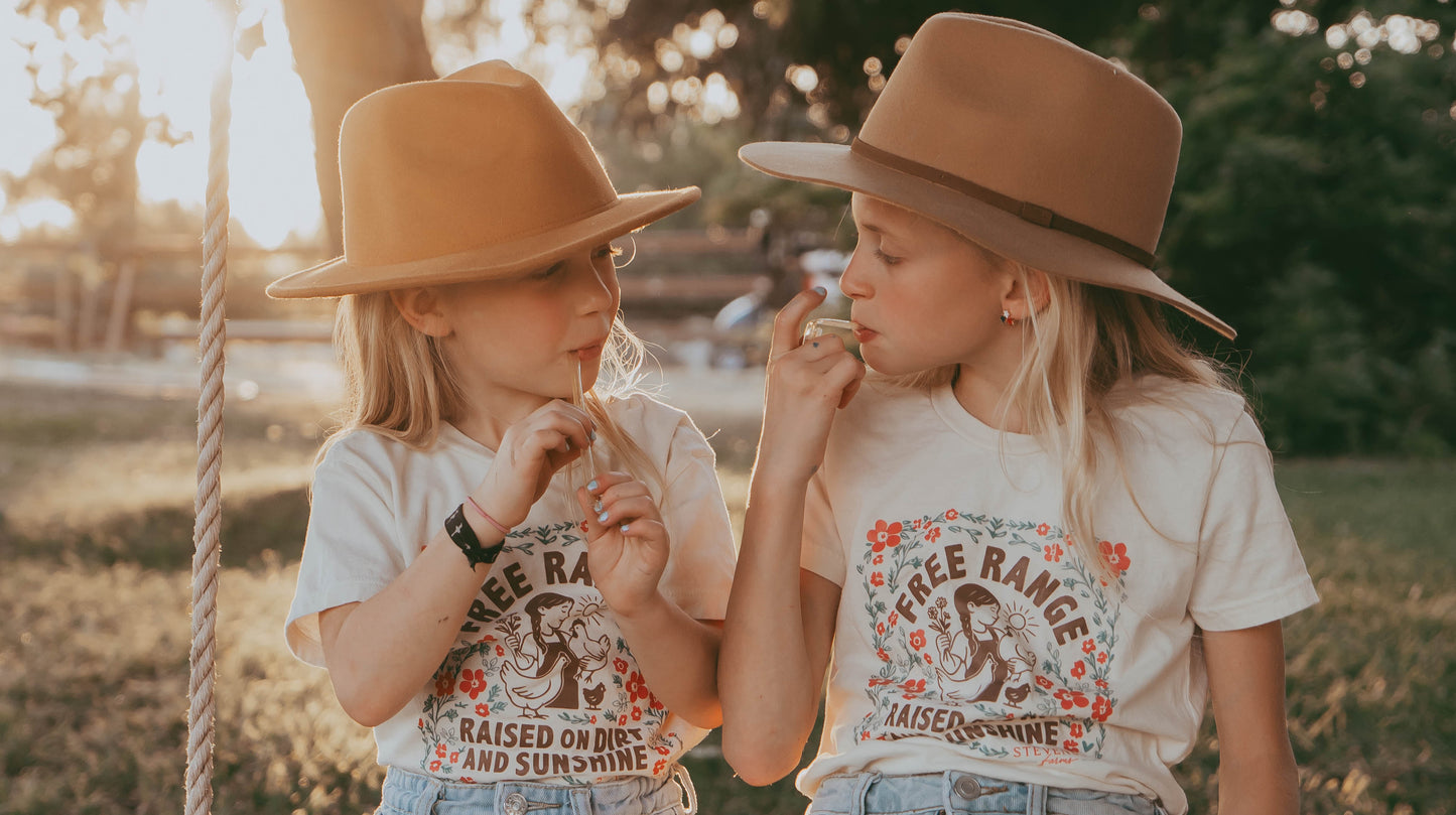 Kids Free Range Short Sleeve Shirt - GIRL