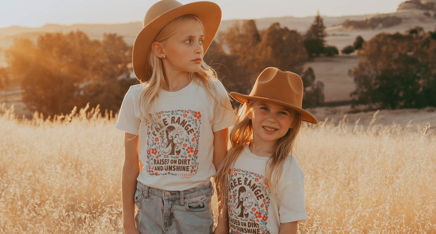 Kids Free Range Short Sleeve Shirt - GIRL
