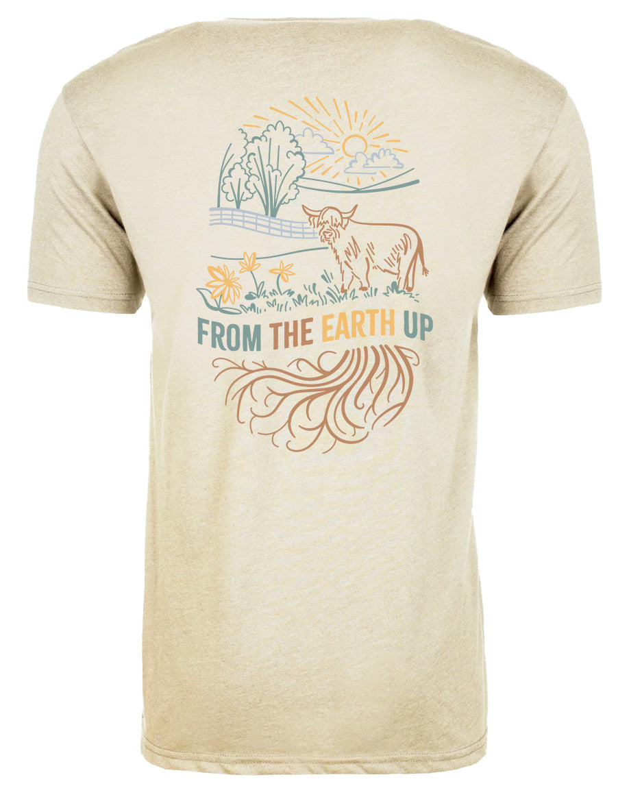 From the Earth Up Four Color Short Sleeve Shirt