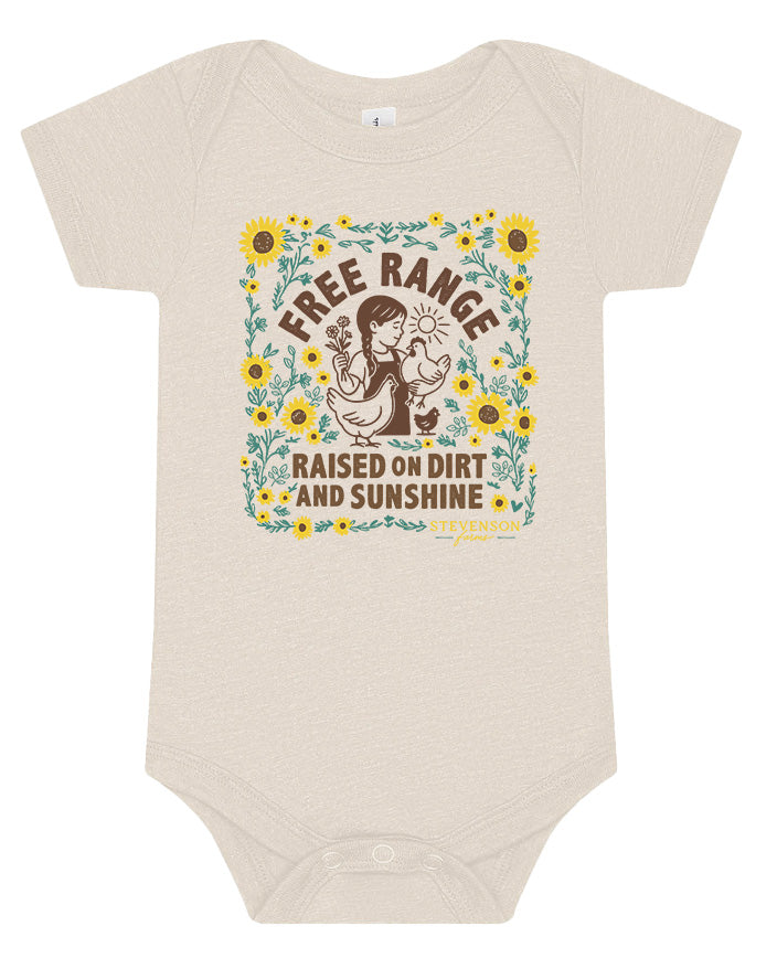 TODDLER FREE RANGE ONESIES - Girl