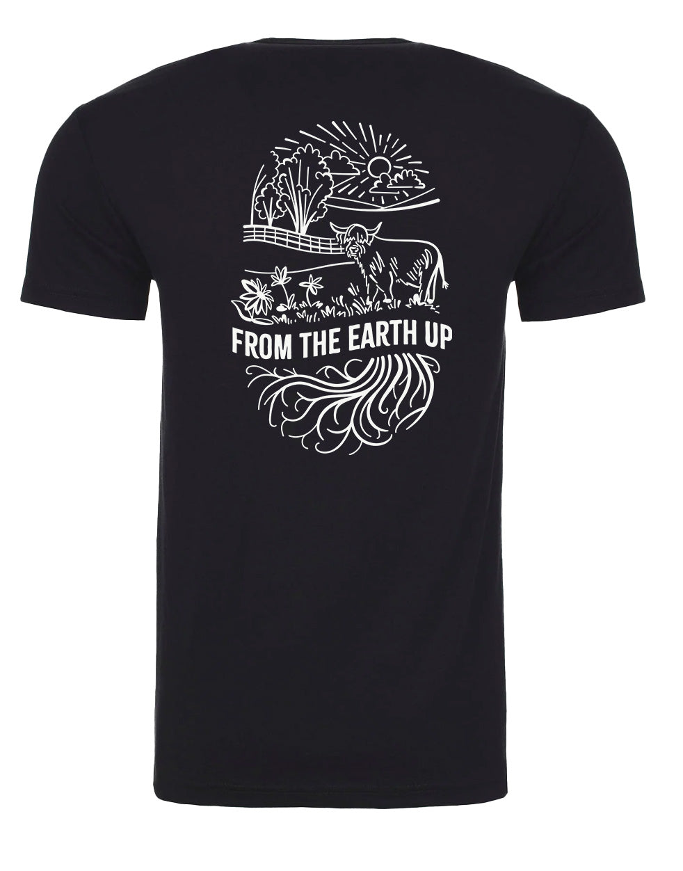 From the Earth Up Single Color Short Sleeve Shirt
