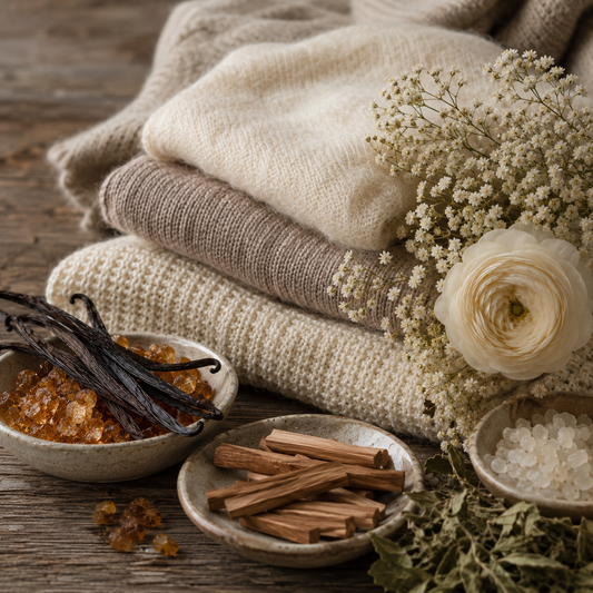 Tallow & Beeswax Candle - Cashmere Fluries