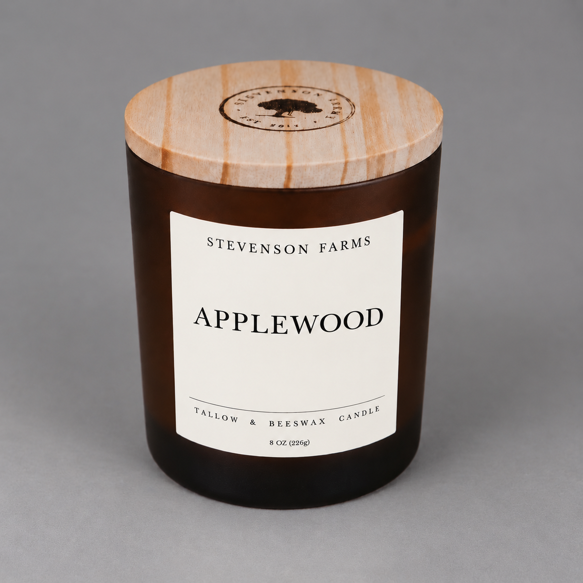 Applewood Tallow & Beeswax Candle