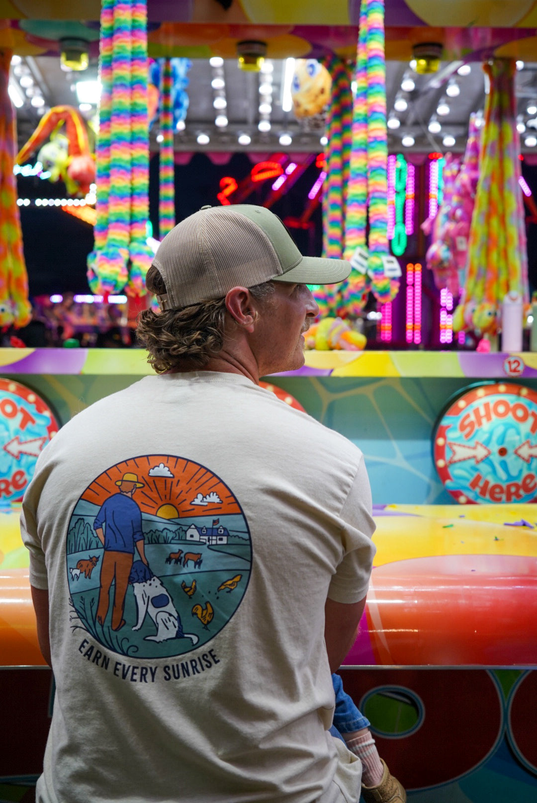 Earn Every Sunrise Full Color Short Sleeve Shirt