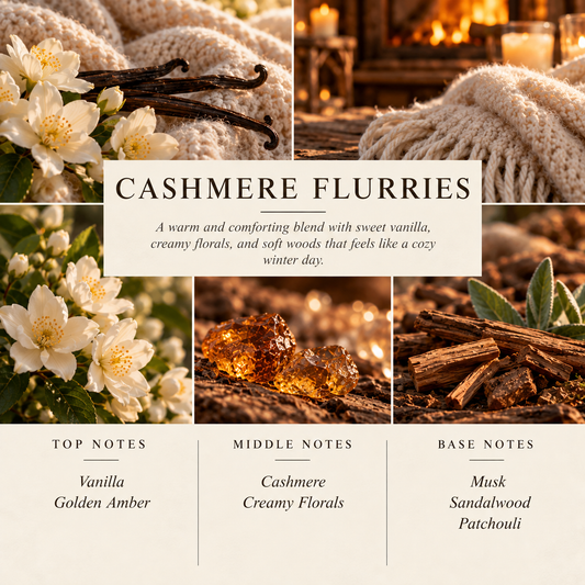 Cashmere Flurries | Tallow & Beeswax Candle