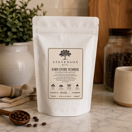 Earn Every Sunrise Coffee