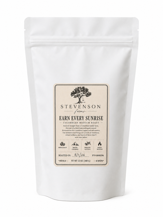 Earn Every Sunrise Coffee