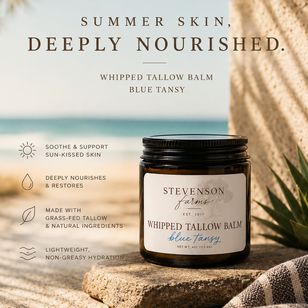 Blue Tansy Whipped Tallow Balm