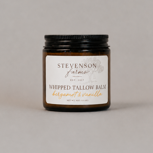 Bergamot & Vanilla Whipped Tallow Balm