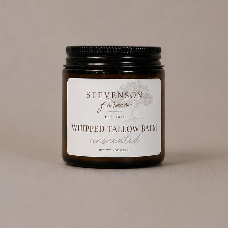 Unscented Whipped Tallow Balm