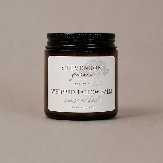 Unscented Whipped Tallow Balm