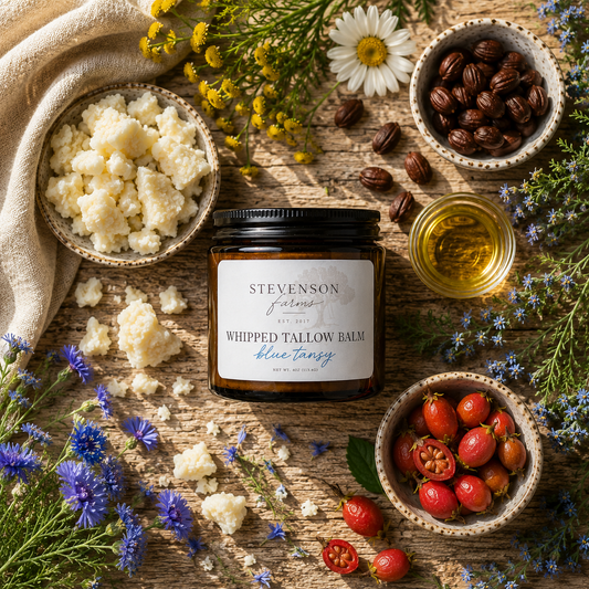 Blue Tansy Whipped Tallow Balm