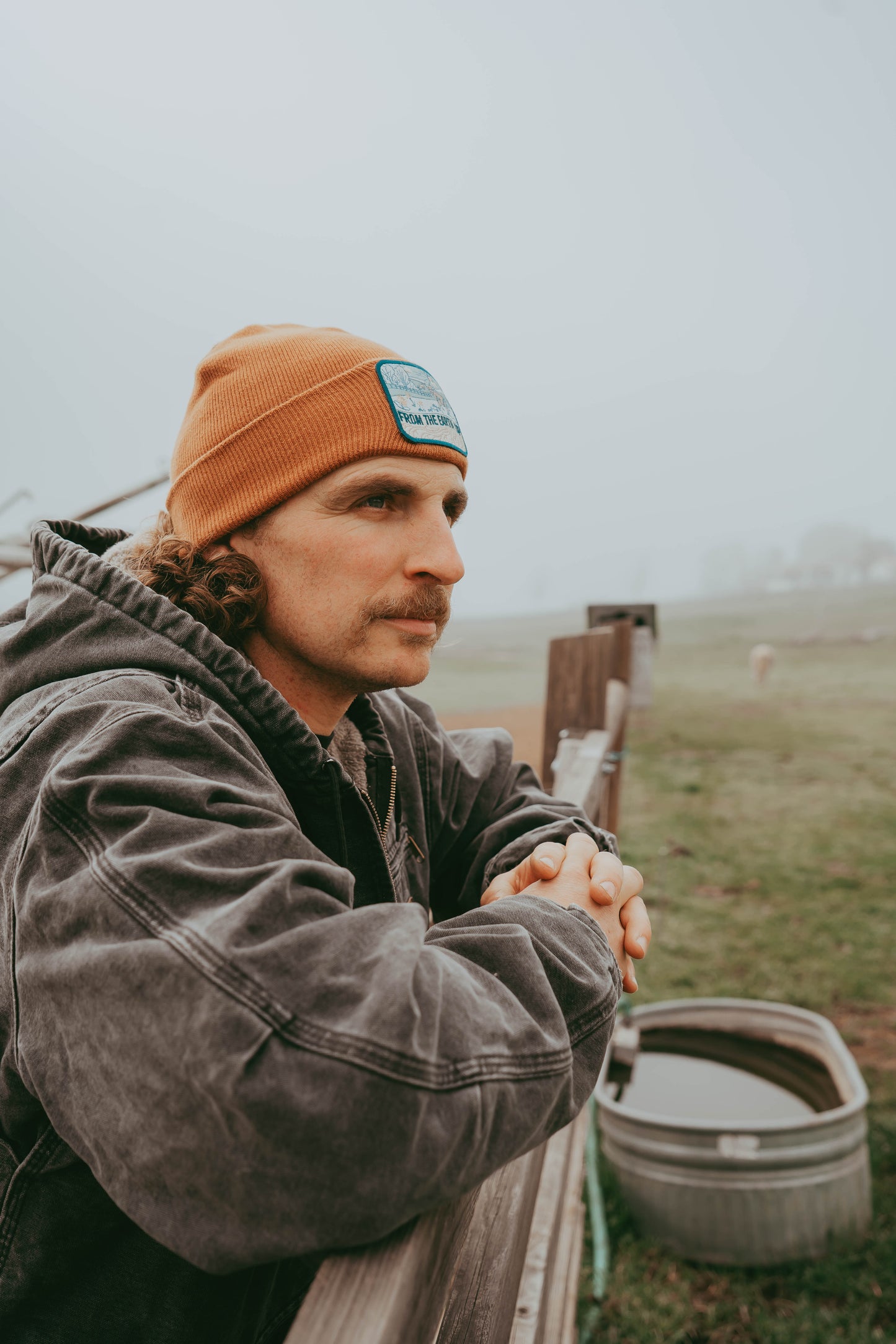 Organic Cotton Patch Beanie