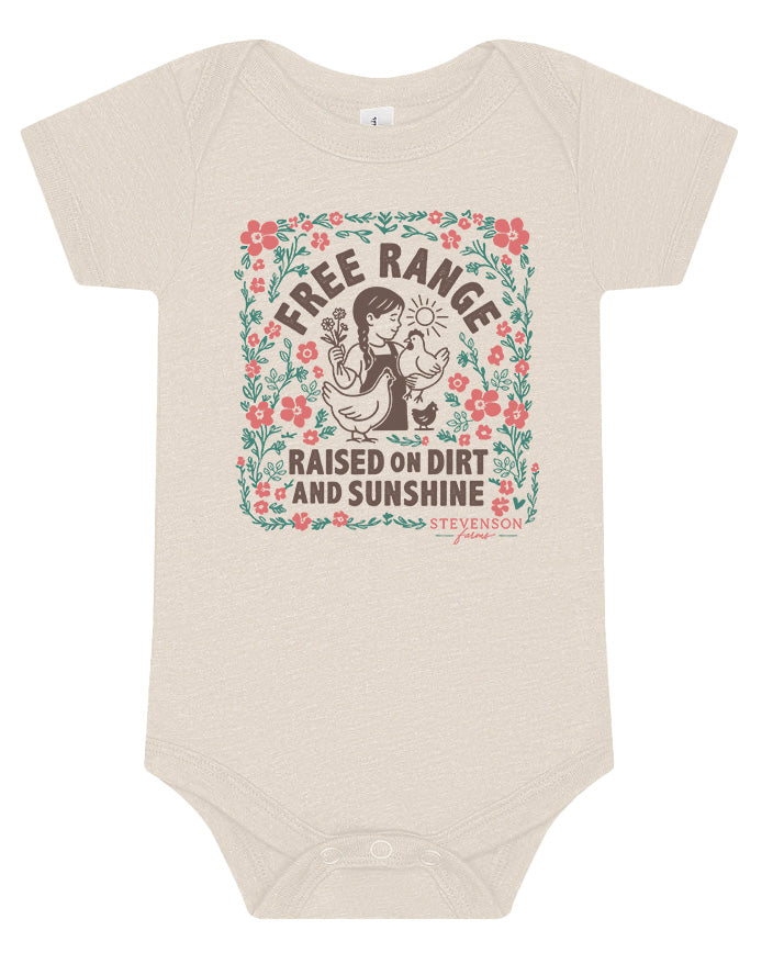 TODDLER FREE RANGE ONESIES - Girl