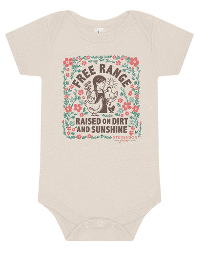 TODDLER FREE RANGE ONESIES - Girl