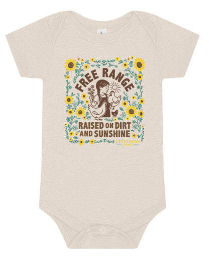 TODDLER FREE RANGE ONESIES - Girl