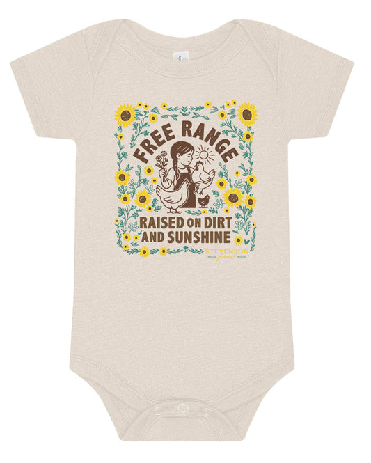 TODDLER FREE RANGE ONESIES - Girl