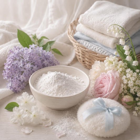 Baby Powder Tallow & Beeswax Candle