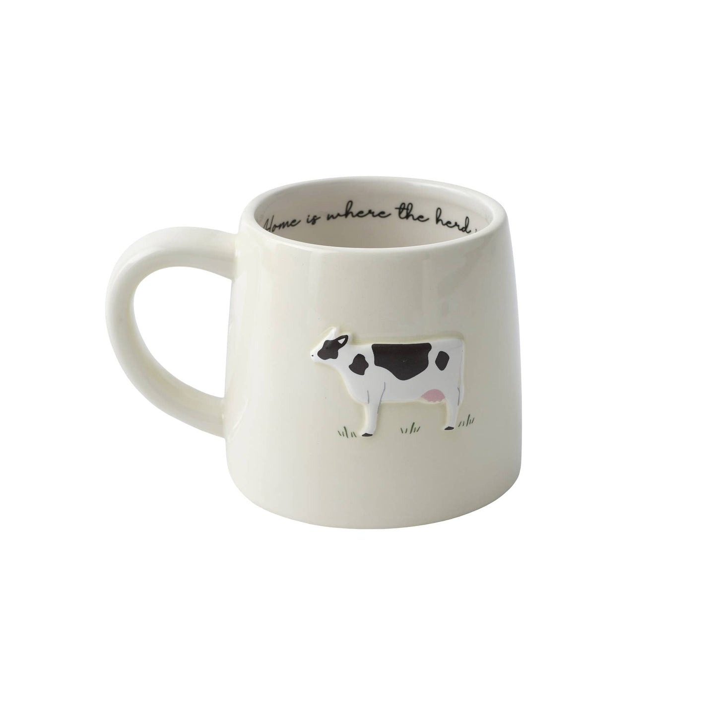 Bramble Farm Cow Stoneware Mug In Gift Box