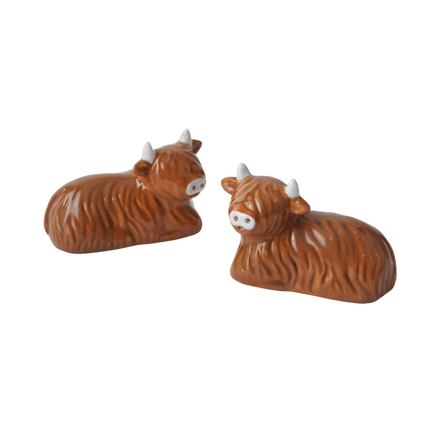 Highland Cow Salt & Pepper Shakers