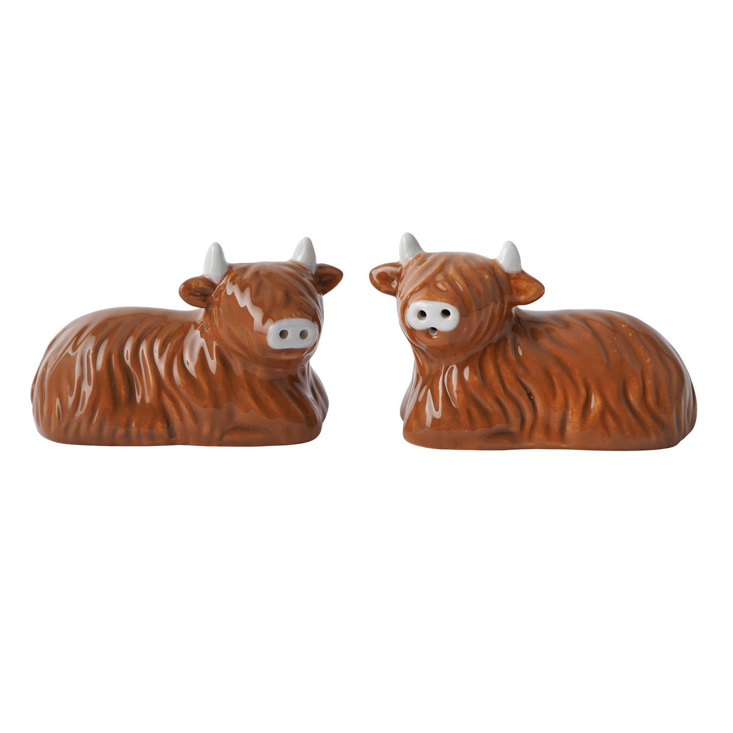 Highland Cow Salt & Pepper Shakers