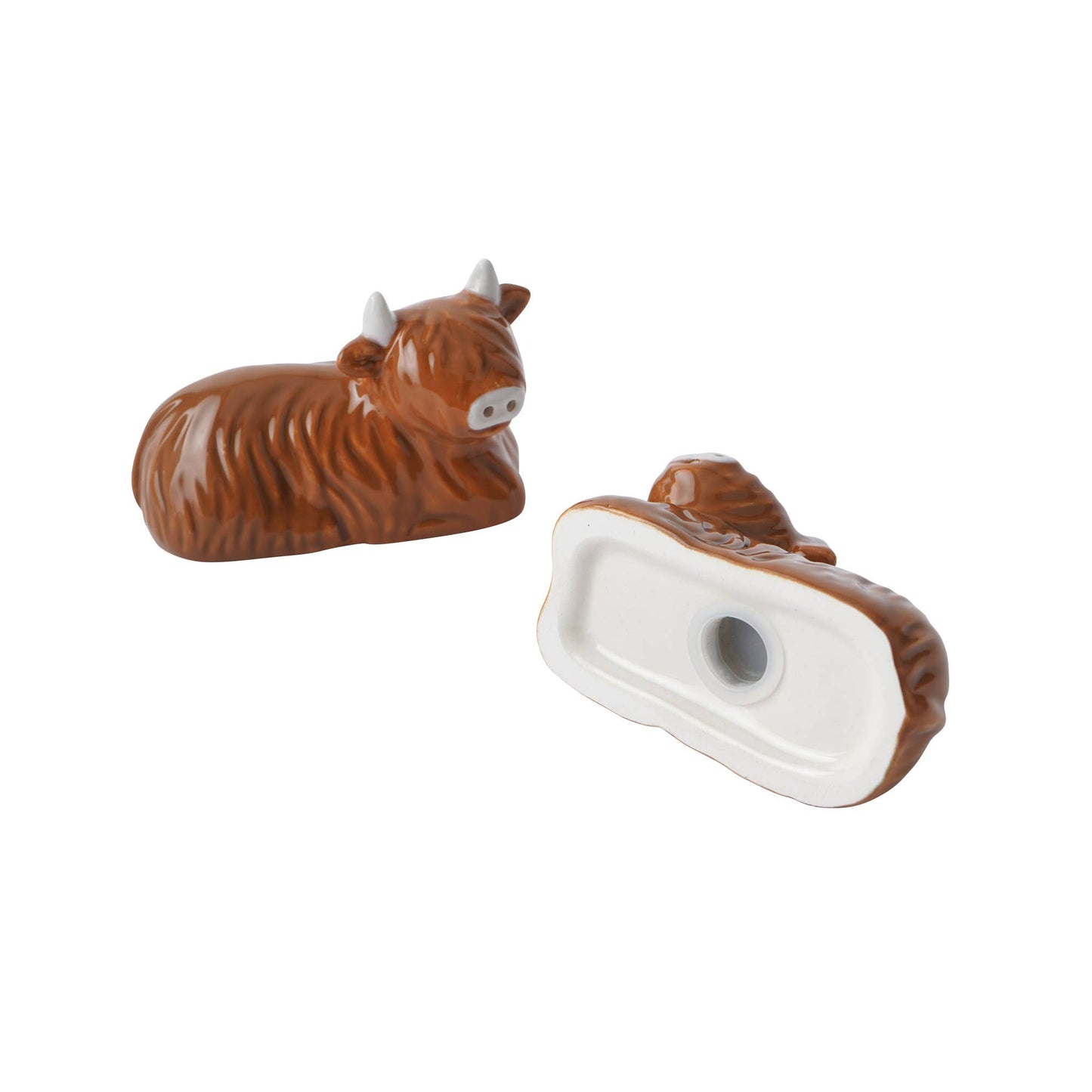 Highland Cow Salt & Pepper Shakers