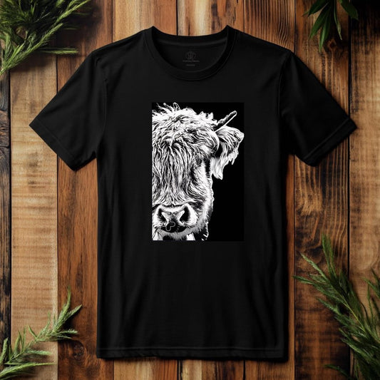 Highland Cow Short Sleeve